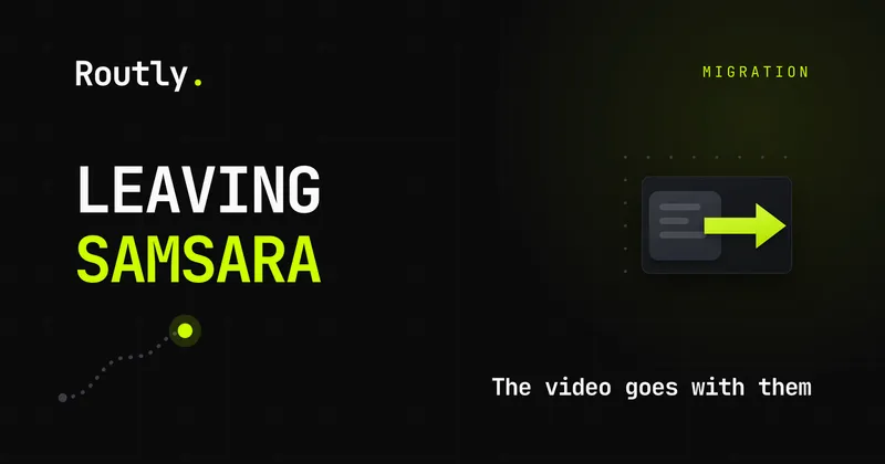 Leaving Samsara: the video goes with them — Routly