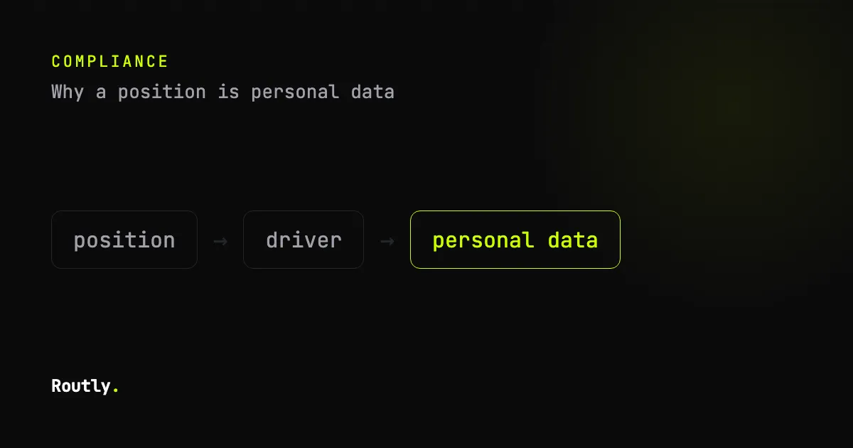 Vehicle tracking and GDPR: what you may record — Routly