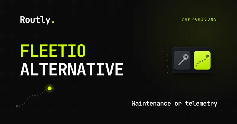 Fleetio alternative: maintenance vs telemetry — Routly